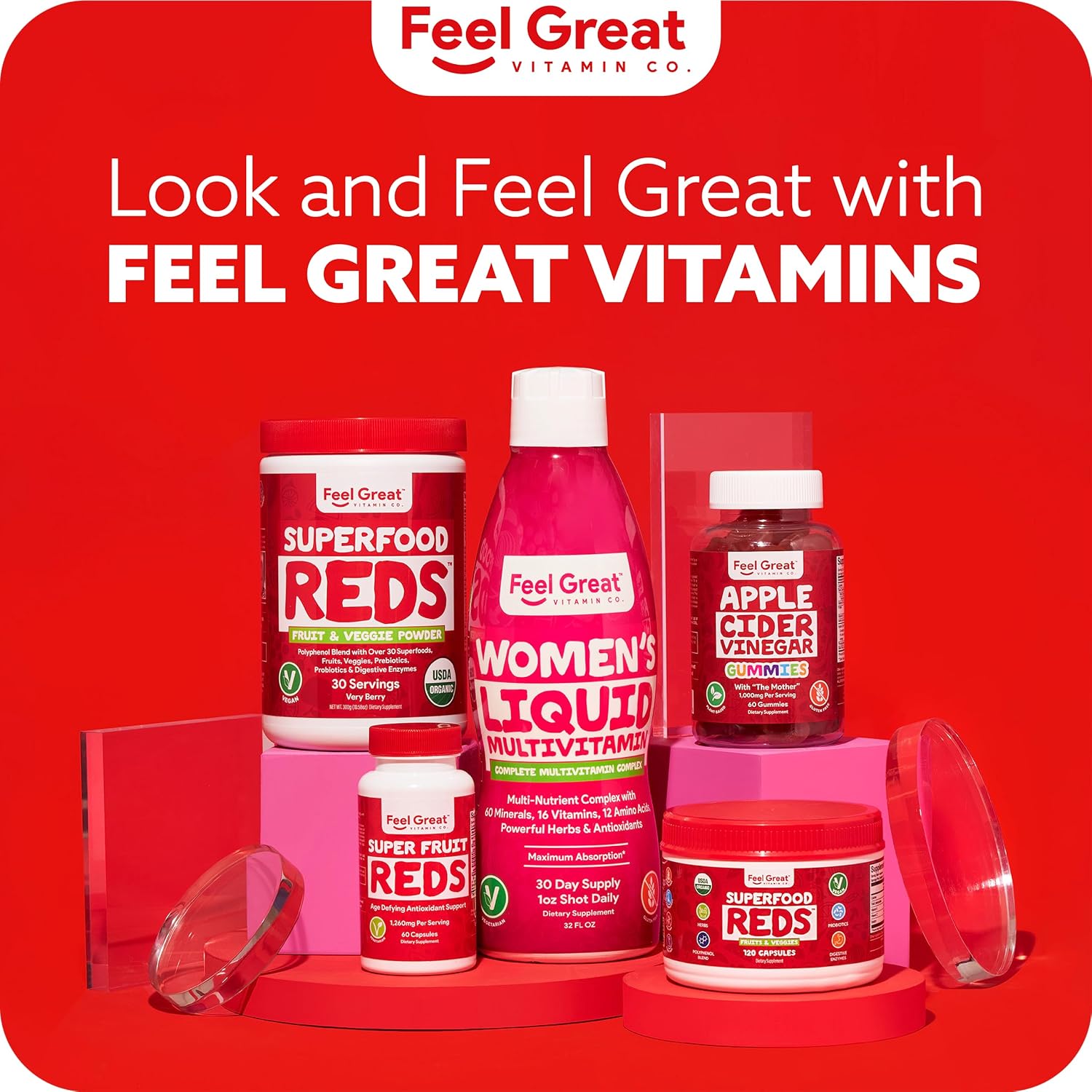 Feel Great Organic Superfood Reds Powder - görsel 8
