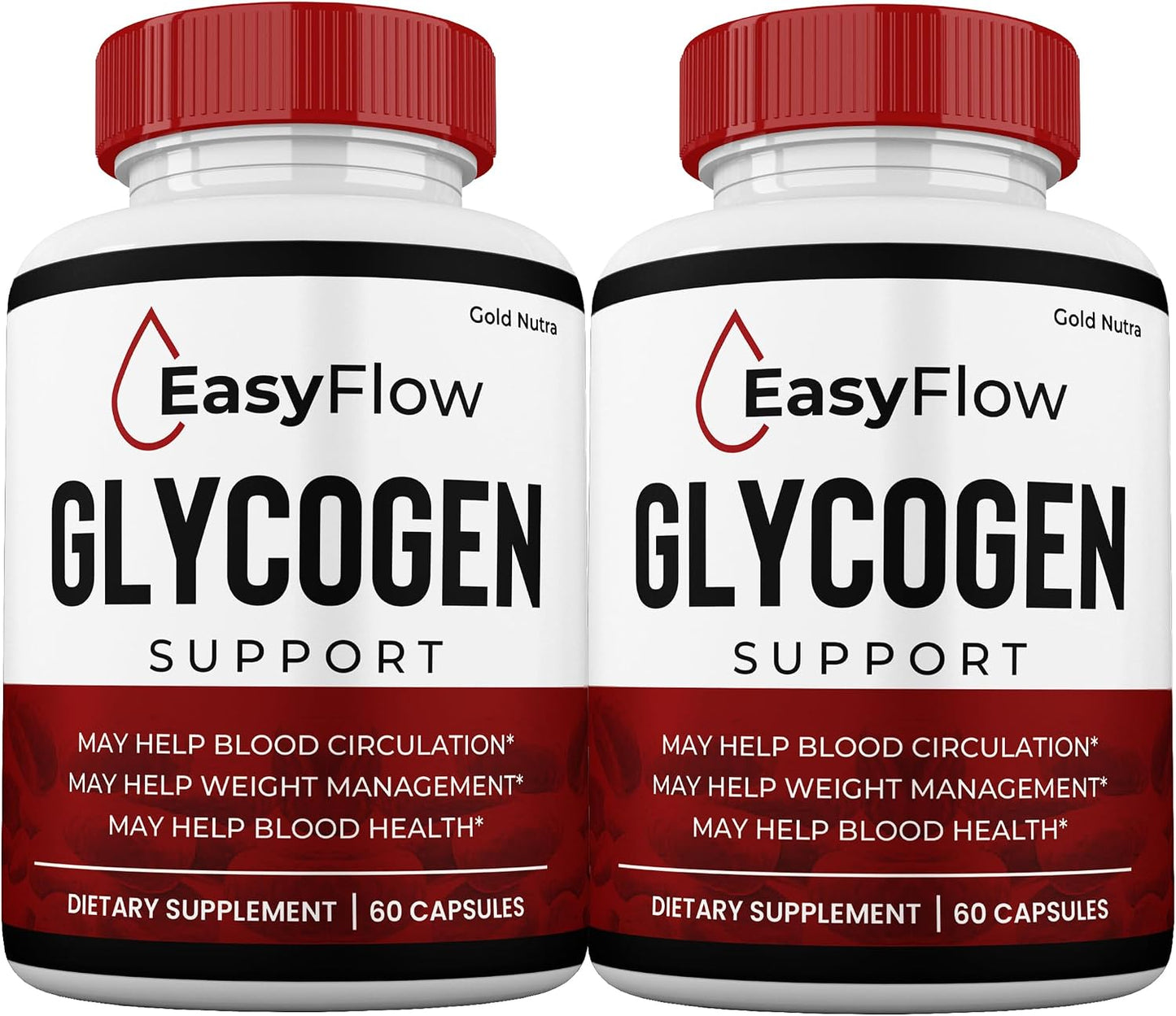 EasyFlow Blood Support Capsules - 2 Pack (60 Capsules) UK - görsel 1
