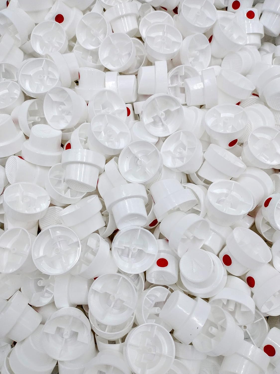 Pink Dot Caps - Wide - Spray Paint Caps Replacement Caps for Female Cans - görsel 1