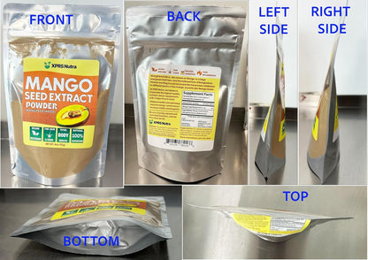 XPRS Nutra Mango Seed Extract Powder - Premium Mango Seeds (Mangifera Indica) - Non-GMO Wild Extract, Vegan Friendly (113 g)