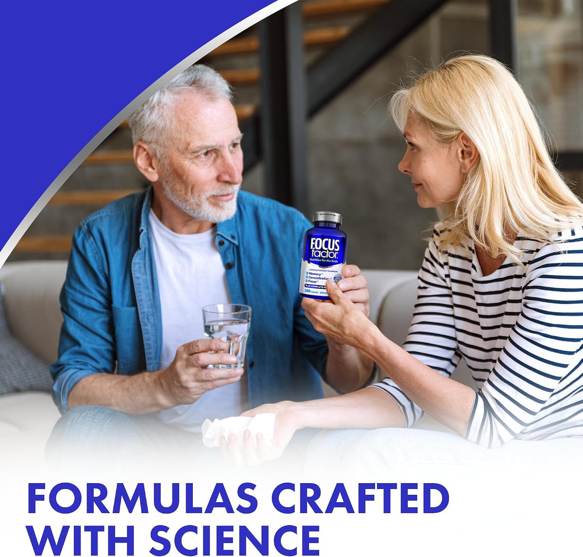 Focus Factor Original Brain Supplement Multivitamin - görsel 6