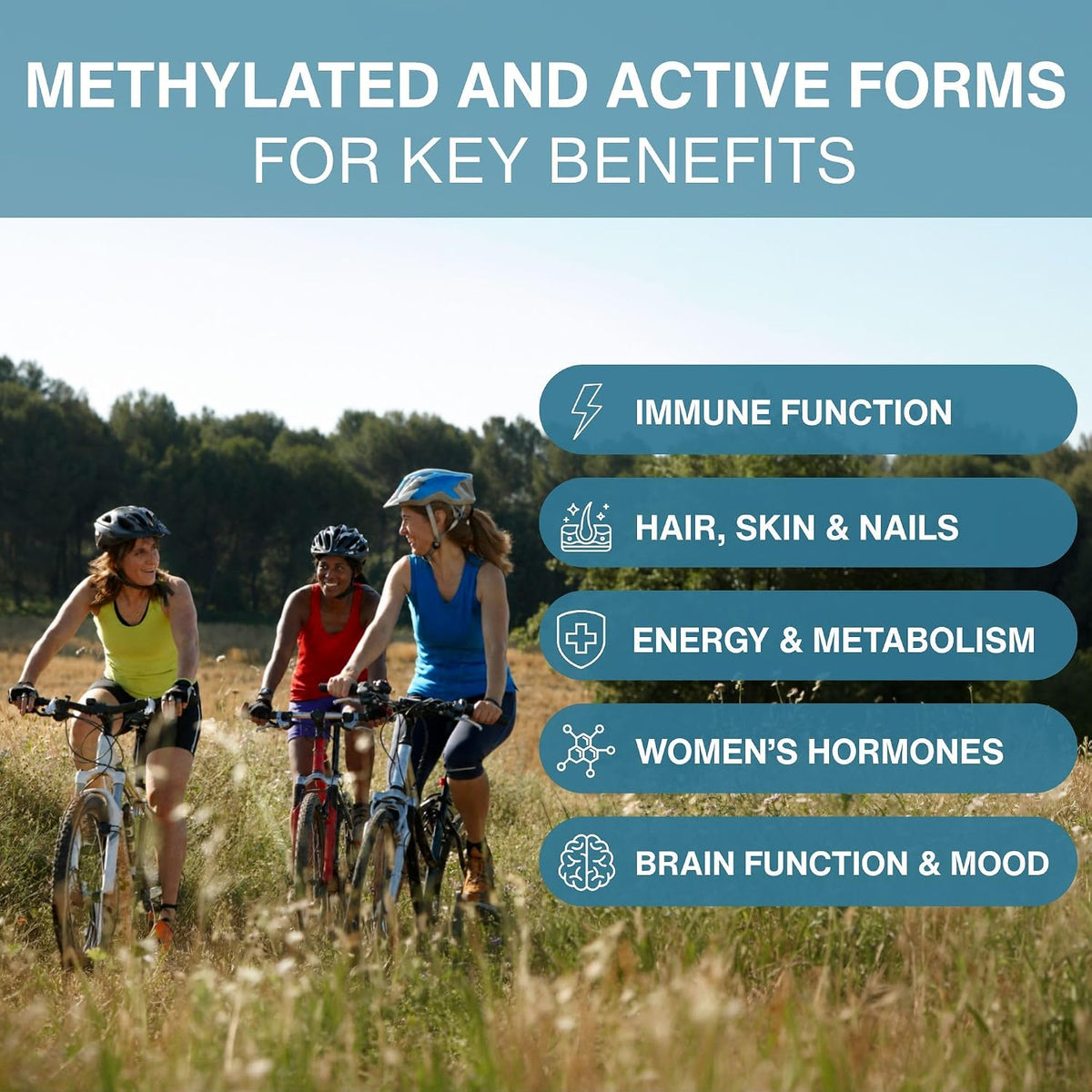 Igennus High Potency Methylated Multivitamin for Women with Gentle Iron - görsel 9