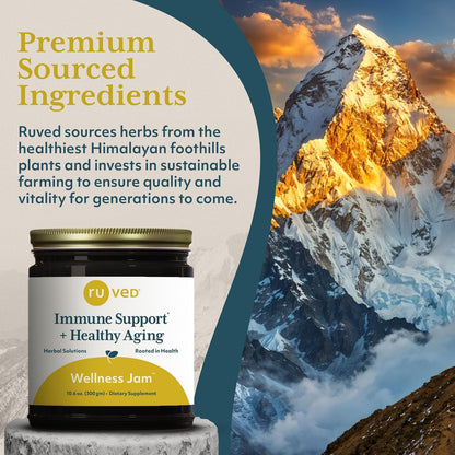 ruved Wellness Jam - Amla Jam with Honey (30 Servings)