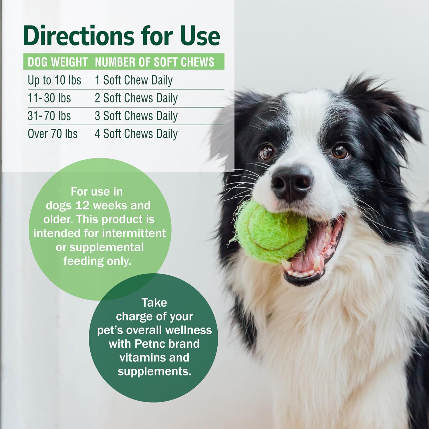 PetNC Natural Care Pre & Probiotic Soft Chews for Dogs - Liver Flavour, 120 Count - görsel 6