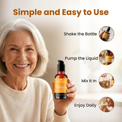 PURALITY HEALTH Vitamin D3 with K2 Liquid Supplement, Vegan, Micelle Liposomal Enhanced Absorption, Non-GMO, 30 Day Supply