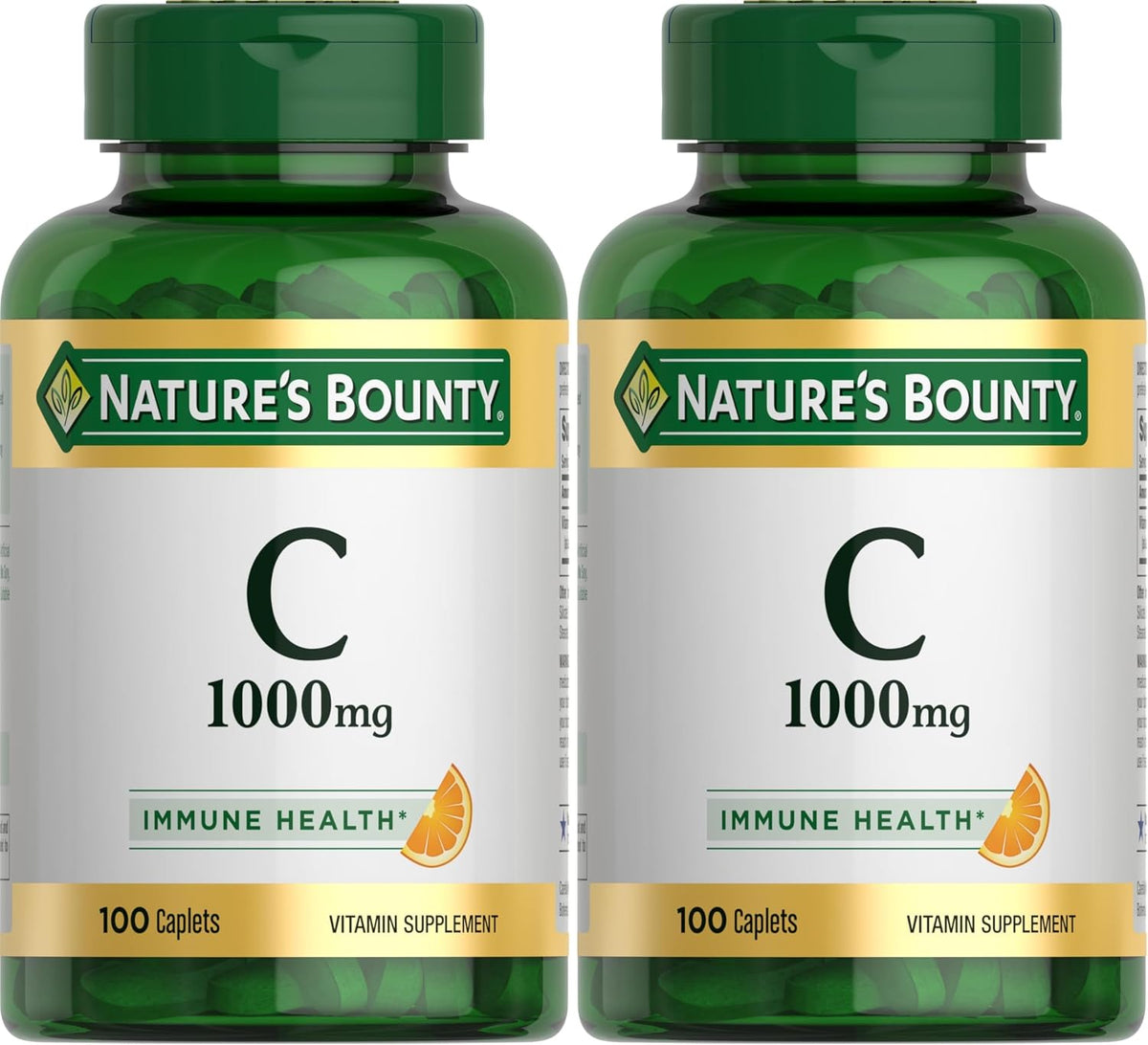 Nature's Bounty Vitamin C 1000mg - 100 Caplets - görsel 9
