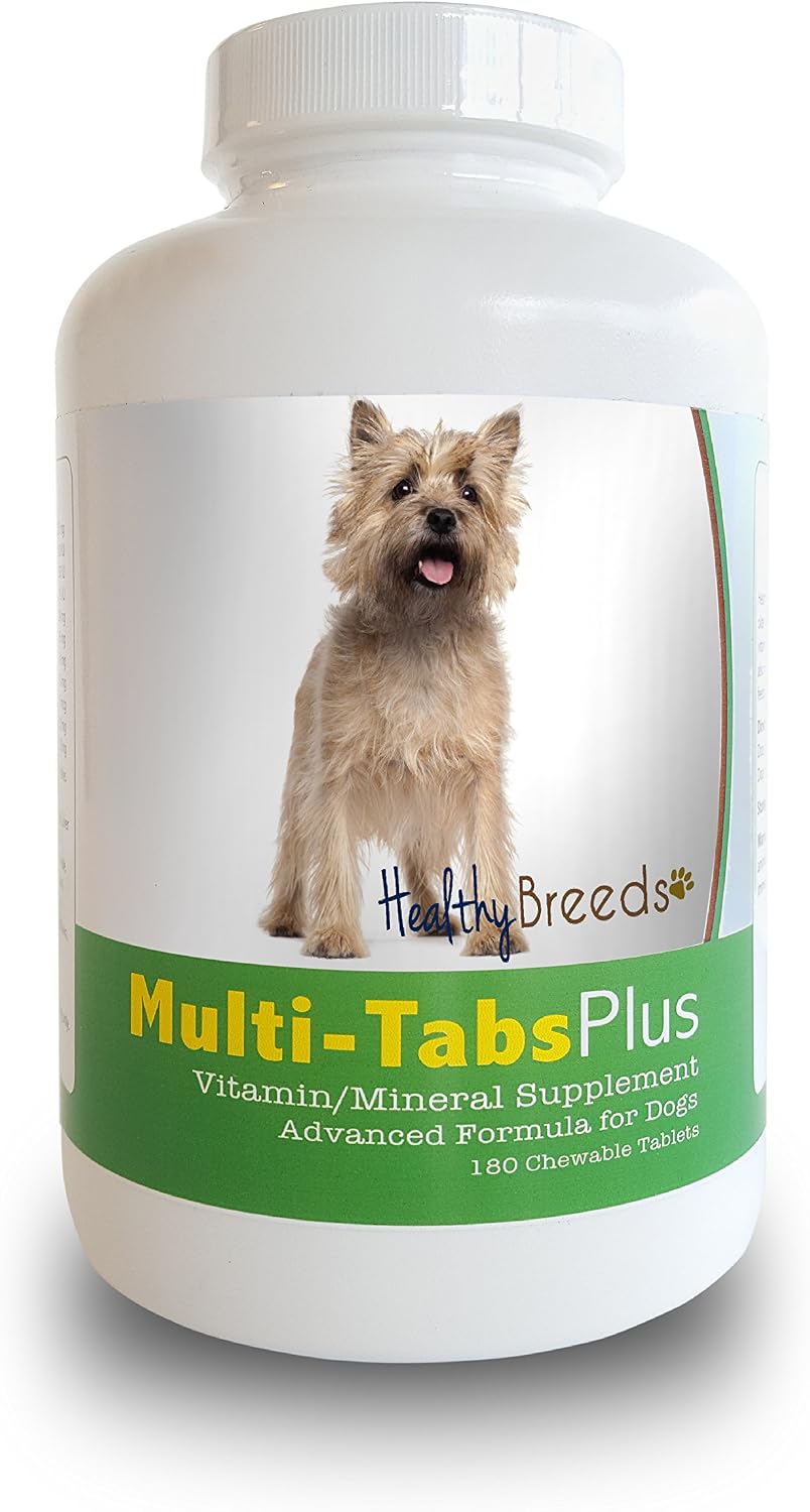 Healthy Breeds Cairn Terrier Multi-Tabs Plus Chewable Tablets 180 Count - görsel 1