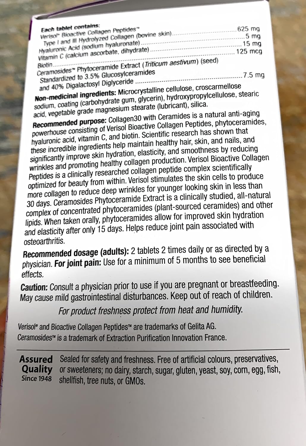 Webber Naturals Collagen 30 with Biotin and Ceramides, 200 Tablets - görsel 5