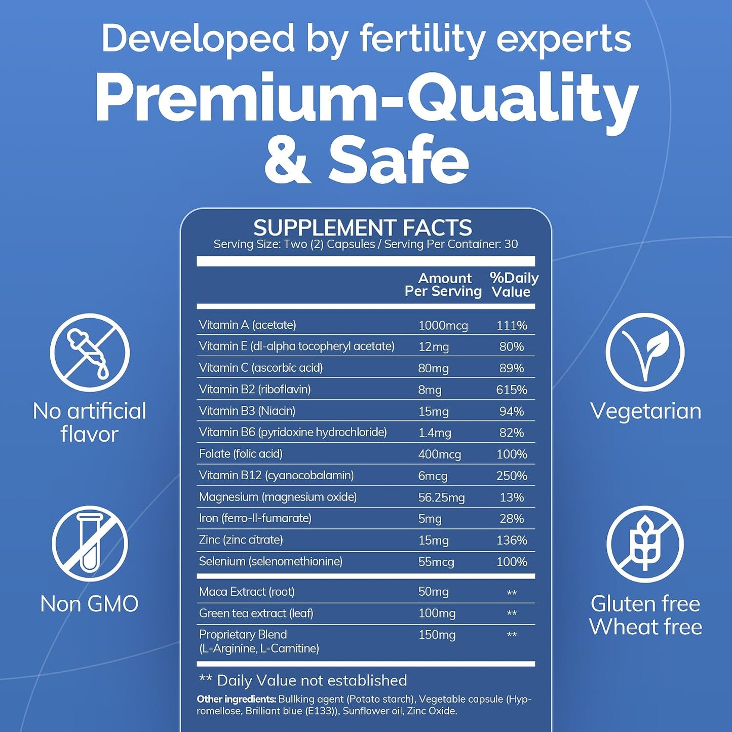 CONCEIVE PLUS Fertility Support for Men – 60 Capsules - görsel 8