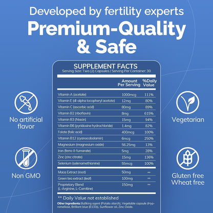 CONCEIVE PLUS Fertility Support for Men – 60 Capsules