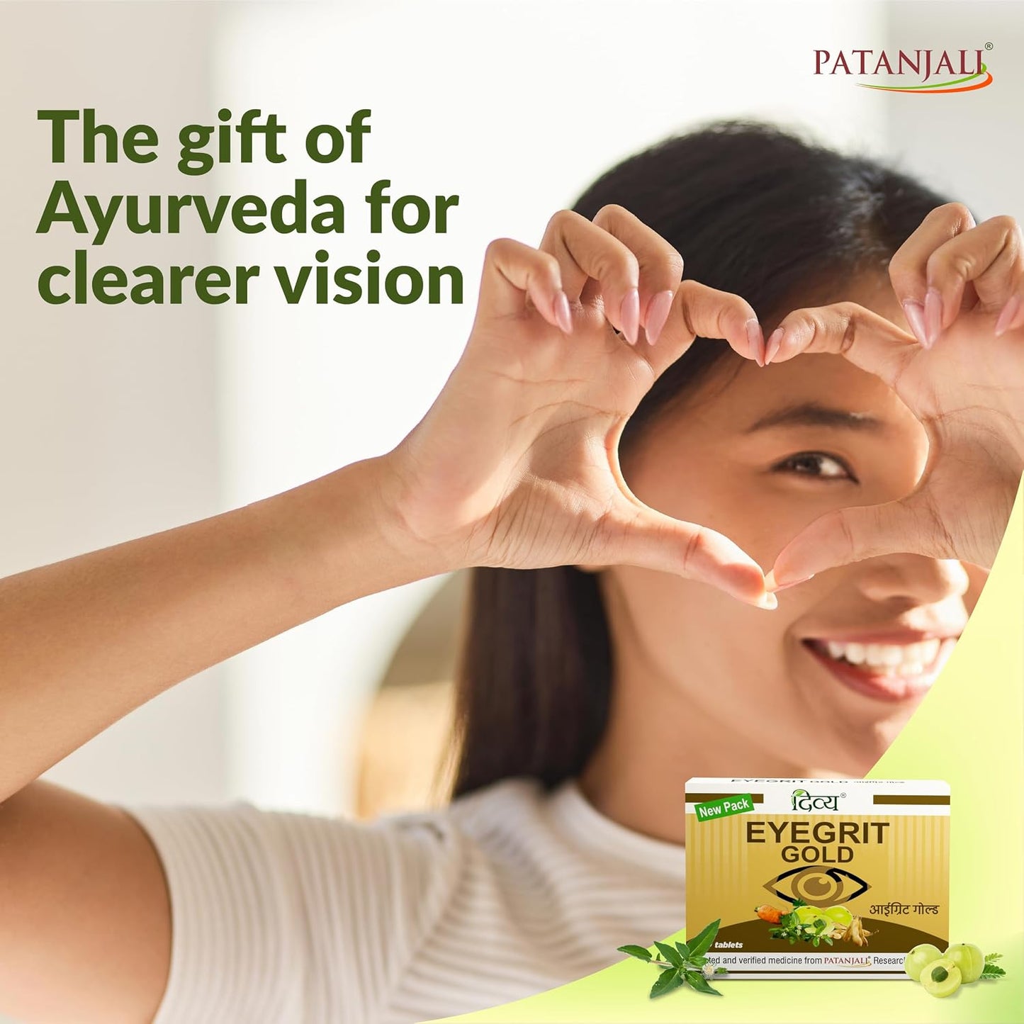 Patanjali Divya Eyegrit Gold 20 Tablets - Ayurvedic Eye Health Supplement - görsel 4