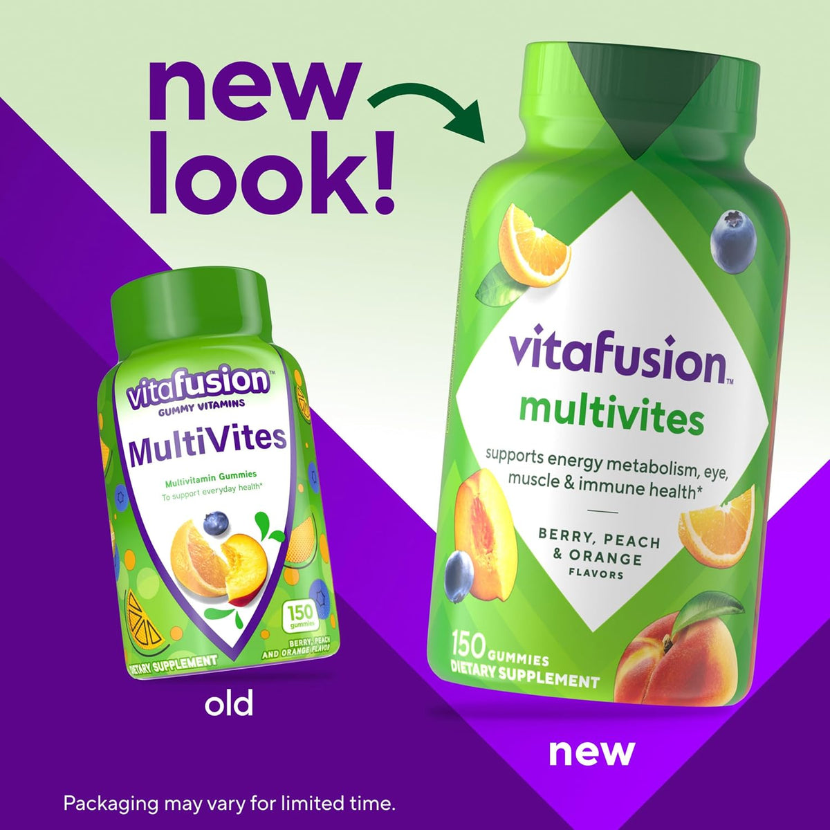 Vitafusion MultiVites Gummy Multivitamins for Adults, 150 Gummies - görsel 2