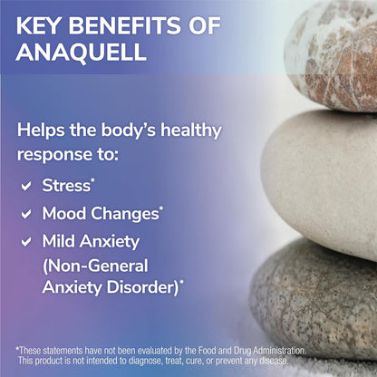 Tesseract Medical Research AnaQuell QR - Stress Relief & Mood Support Supplement, Quick Release L Citrulline & Anandamide, 45 V-Caps