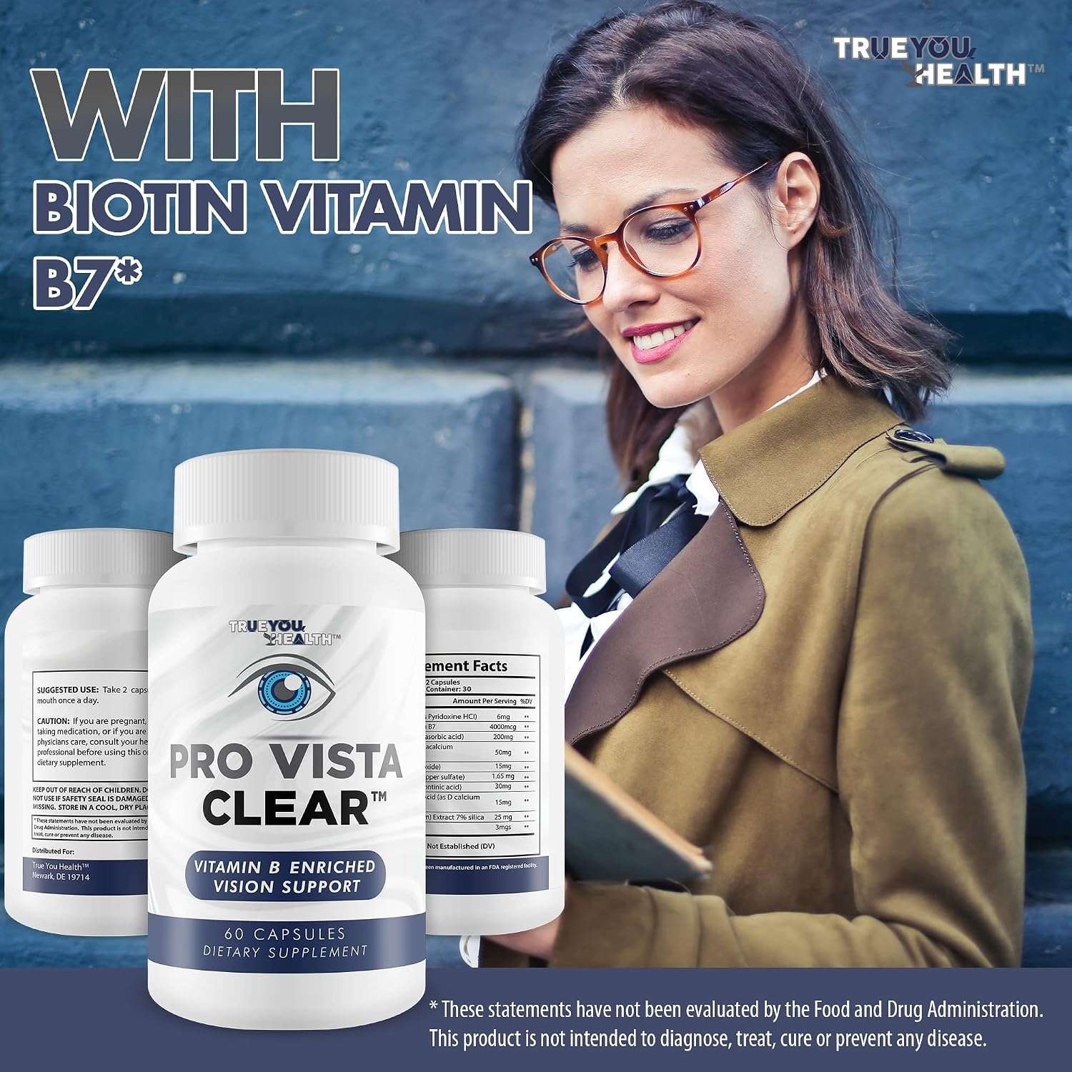 Pro Vista Clear for Eyes – Vitamin B Enriched Vision Support Formula - görsel 6
