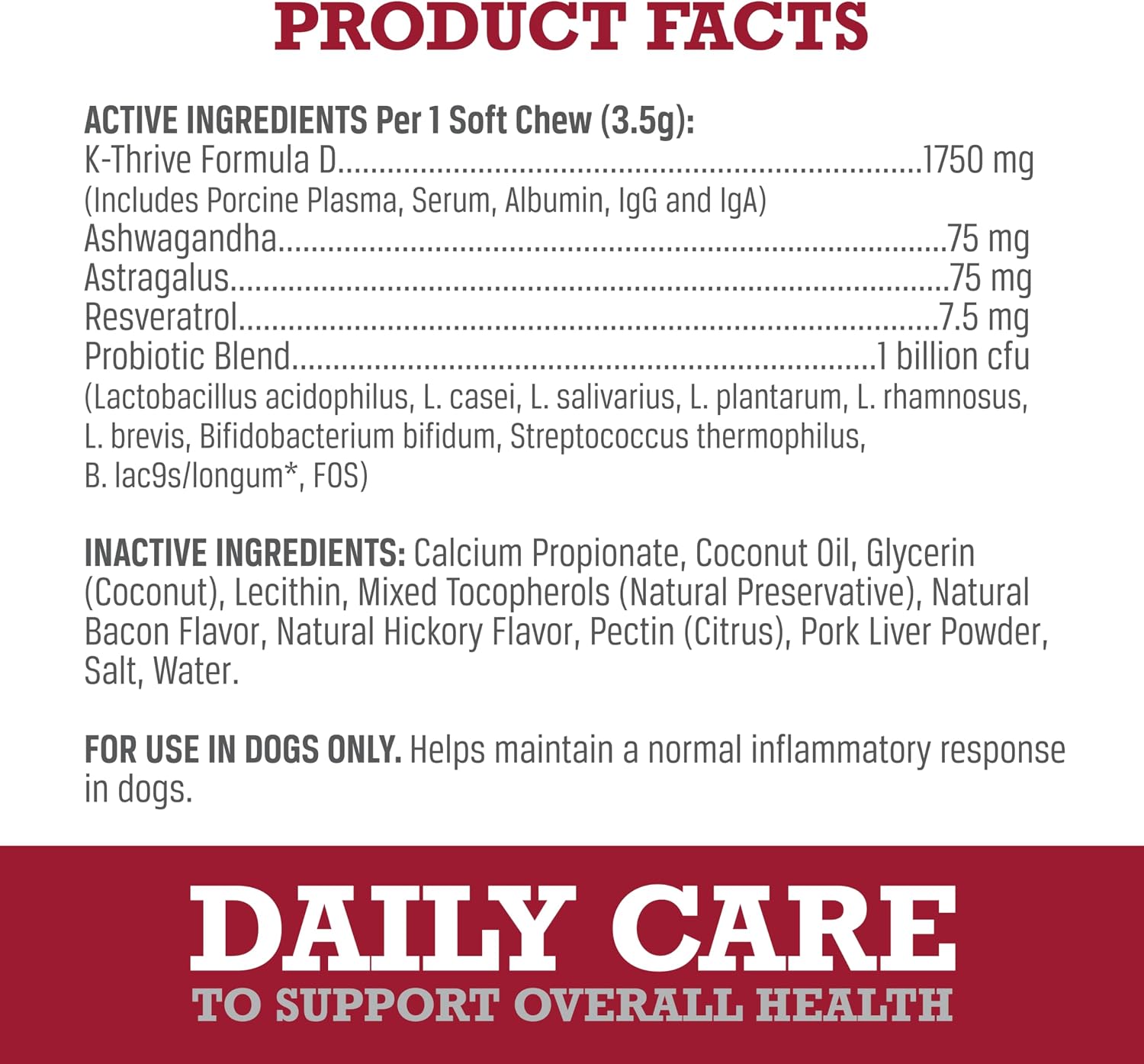 WINPRO Pet Daily Care Chews for Dogs (60 Soft Chews) - Plasma-Powered Immune Support - görsel 5