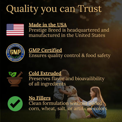 Multivitamins, Balanced Nutrition for Your Labrador, 90 Count, Made in the USA with Real Bacon