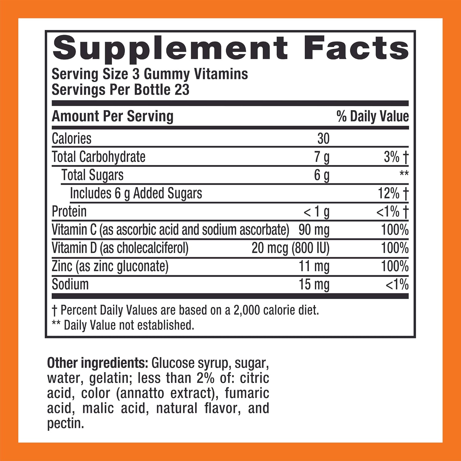 Zicam Daily Immune Support Gummy Food Supplement, Citrus Strawberry, 70 Gummies - görsel 6