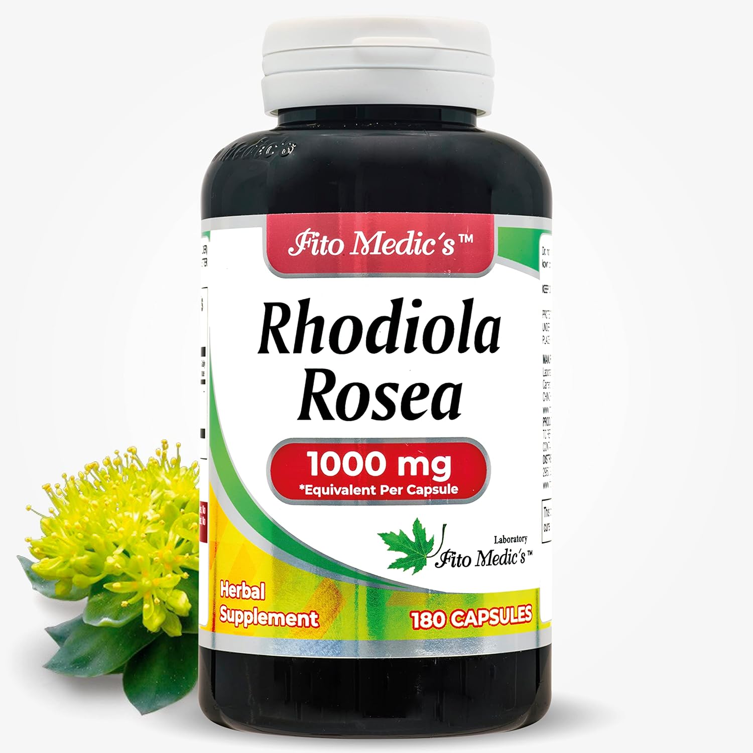 Rhodiola Rosea Supplement - Ultra-High Absorption - 180 Capsules - görsel 2
