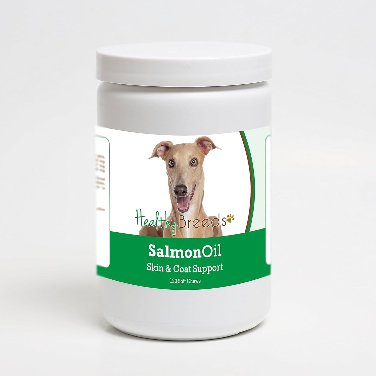 Healthy Breeds Italian Greyhound Salmon Oil Soft Chews 120 Count - görsel 1