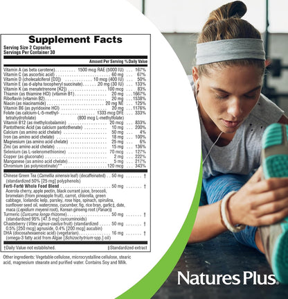 NaturesPlus ProCreation Female Fertility Support – 60 Capsules