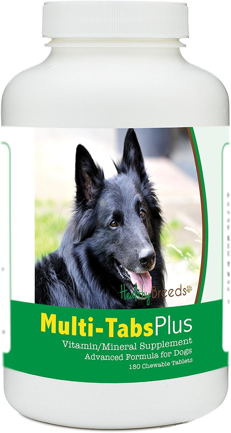 Healthy Breeds Belgian Sheepdog Multi-Tabs Plus Chewable Tablets 180 Count - görsel 1