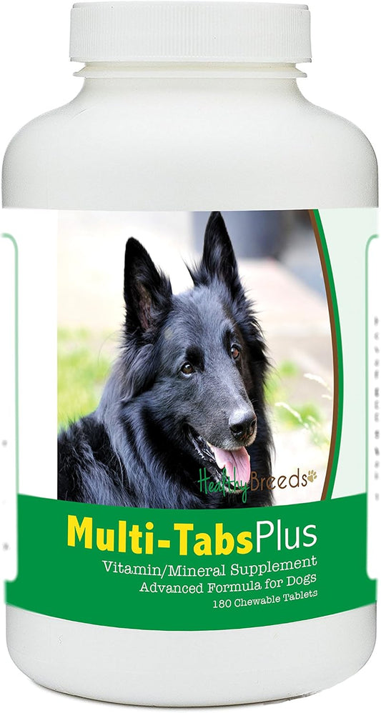 Healthy Breeds Belgian Sheepdog Multi-Tabs Plus Chewable Tablets 180 Count
