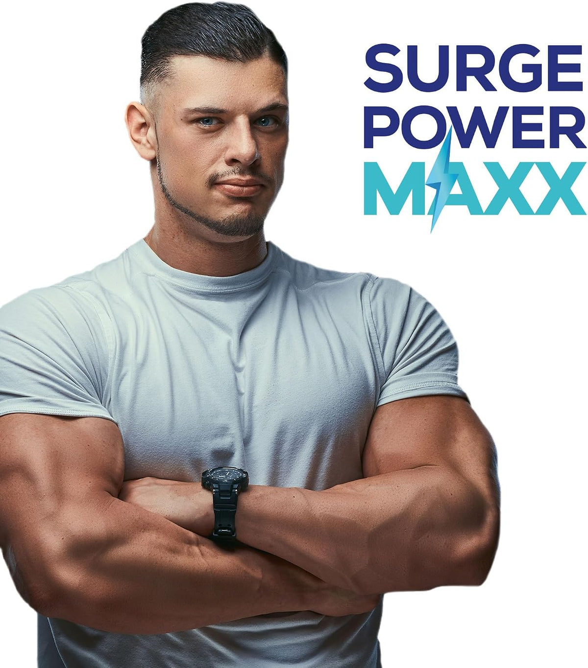 (2 Pack) Surge Power Maxx Supplement for Men, SurgePower Max Male Pills Formula, Premium All-Natural Advanced Support, 120 Capsules for 2 Months - görsel 2
