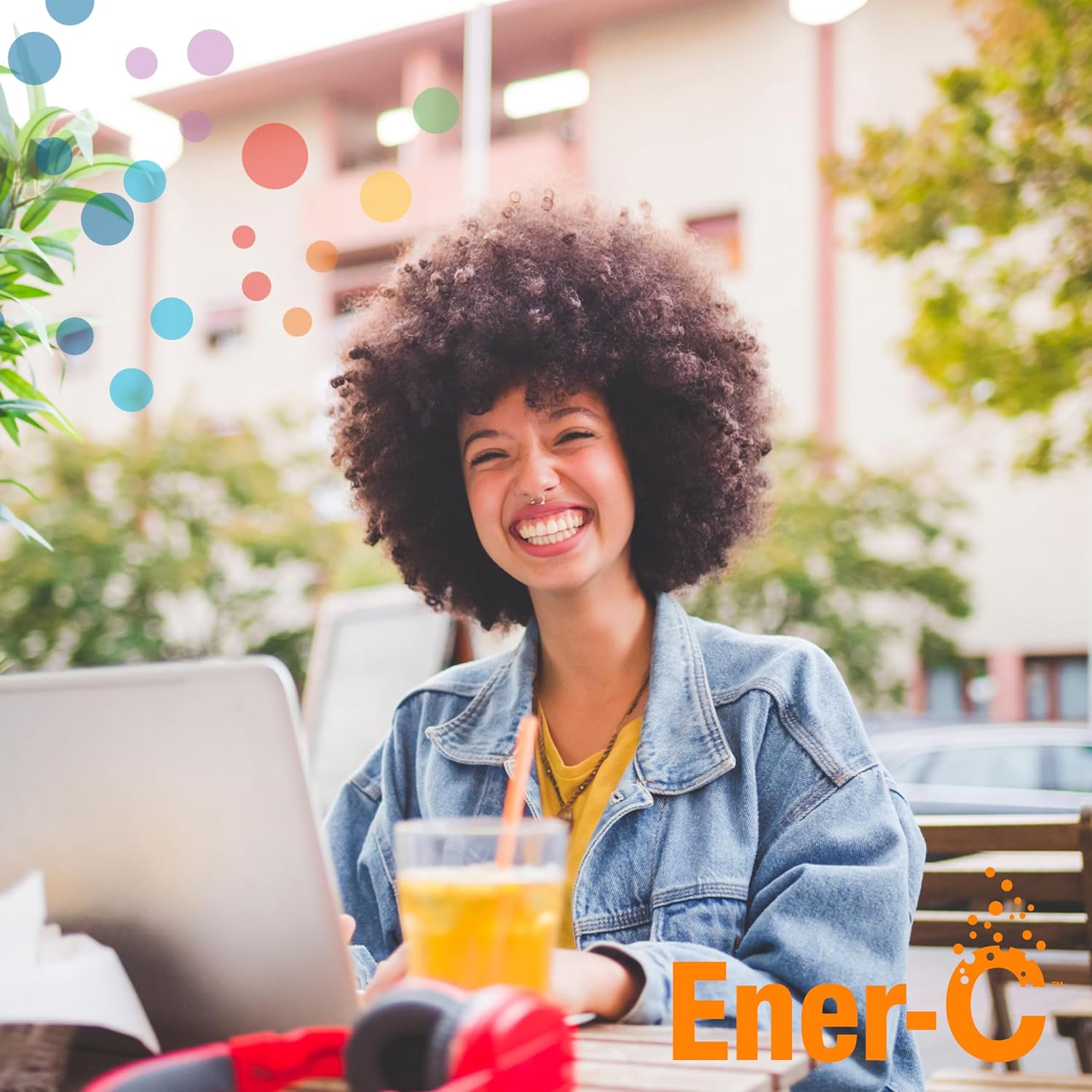 Ener-C Tangerine & Grapefruit Multivitamin Drink Mix, 1000mg Vitamin C, 30 Sachets - görsel 8