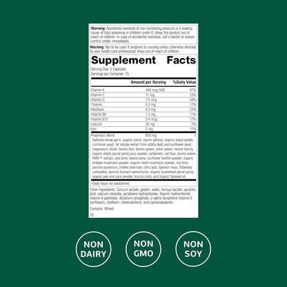 Standard Process Catalyn with Iron - 150 Capsules