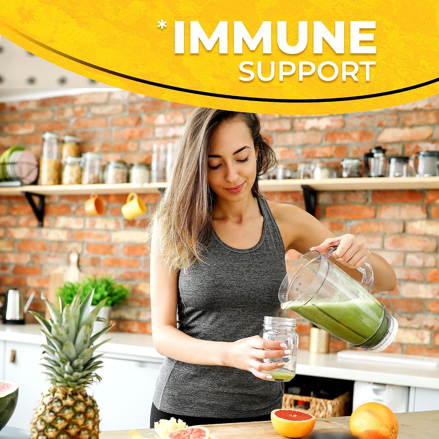 WELLNESS LABSRX Irish Sea Moss Gel - Wildcrafted Superfood Pineapple Flavour - 283g - görsel 9