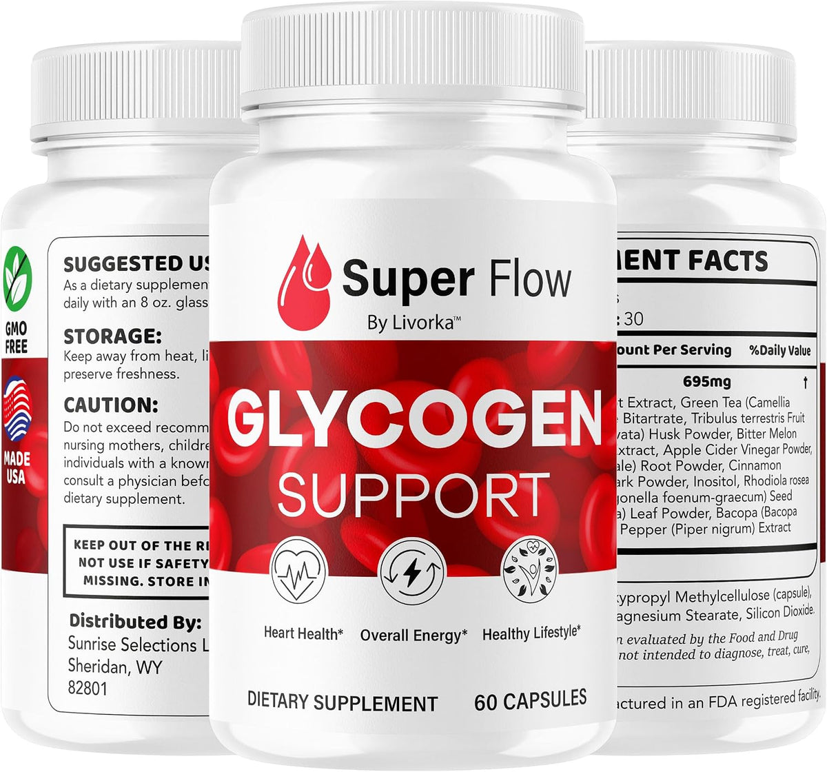 Super Flow Glycogen Capsules – Blood Health & Circulation Support - görsel 9