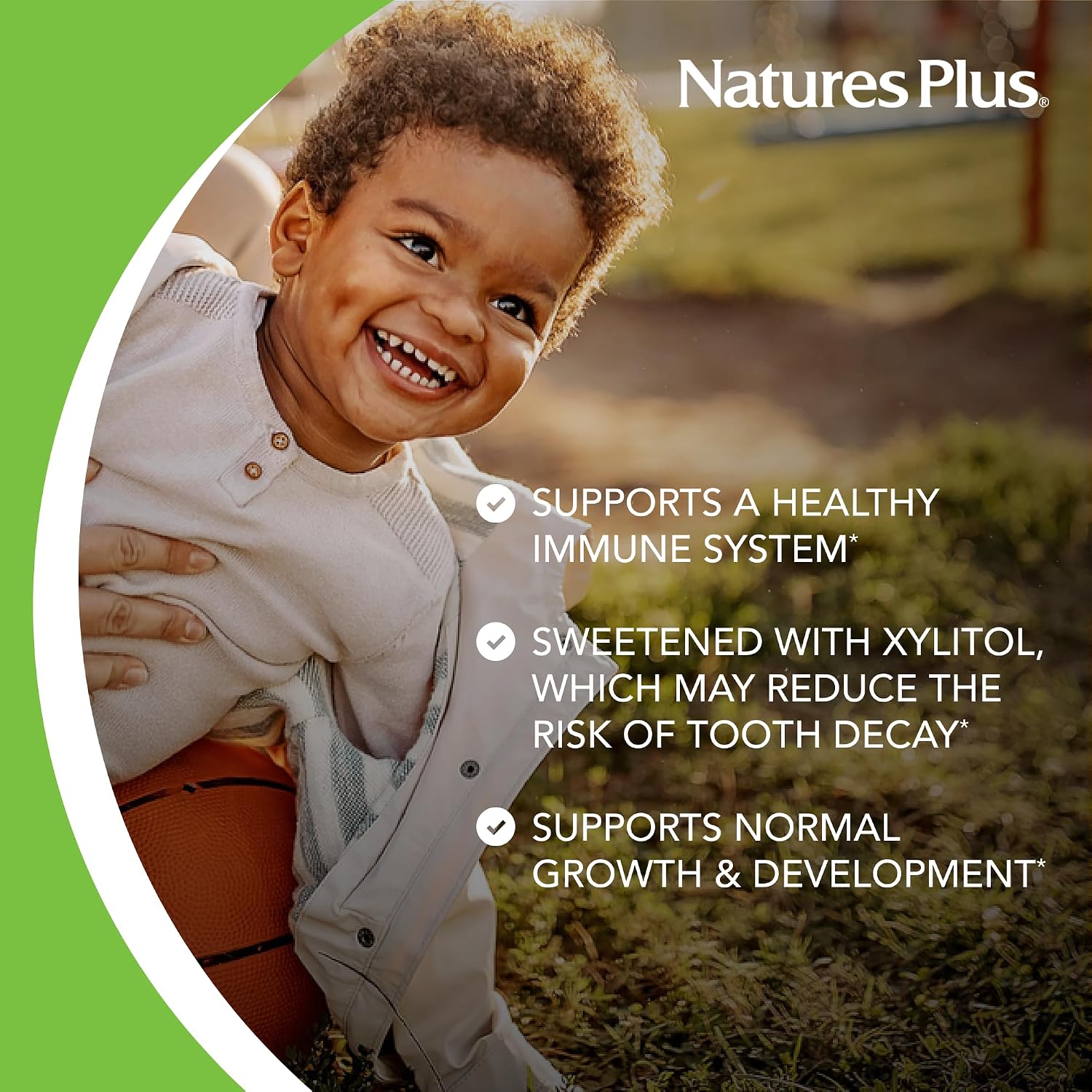 NaturesPlus Animal Parade Gold Multivitamin Children’s Chewables - Watermelon Flavour - 120 Animal-Shaped Tablets, Pack of 2 - görsel 4