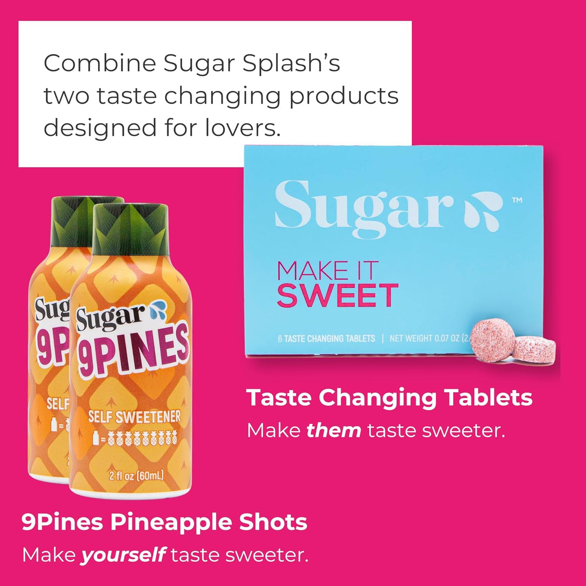 Sugar Splash Taste Changing Tablets Date Night Pack - görsel 3