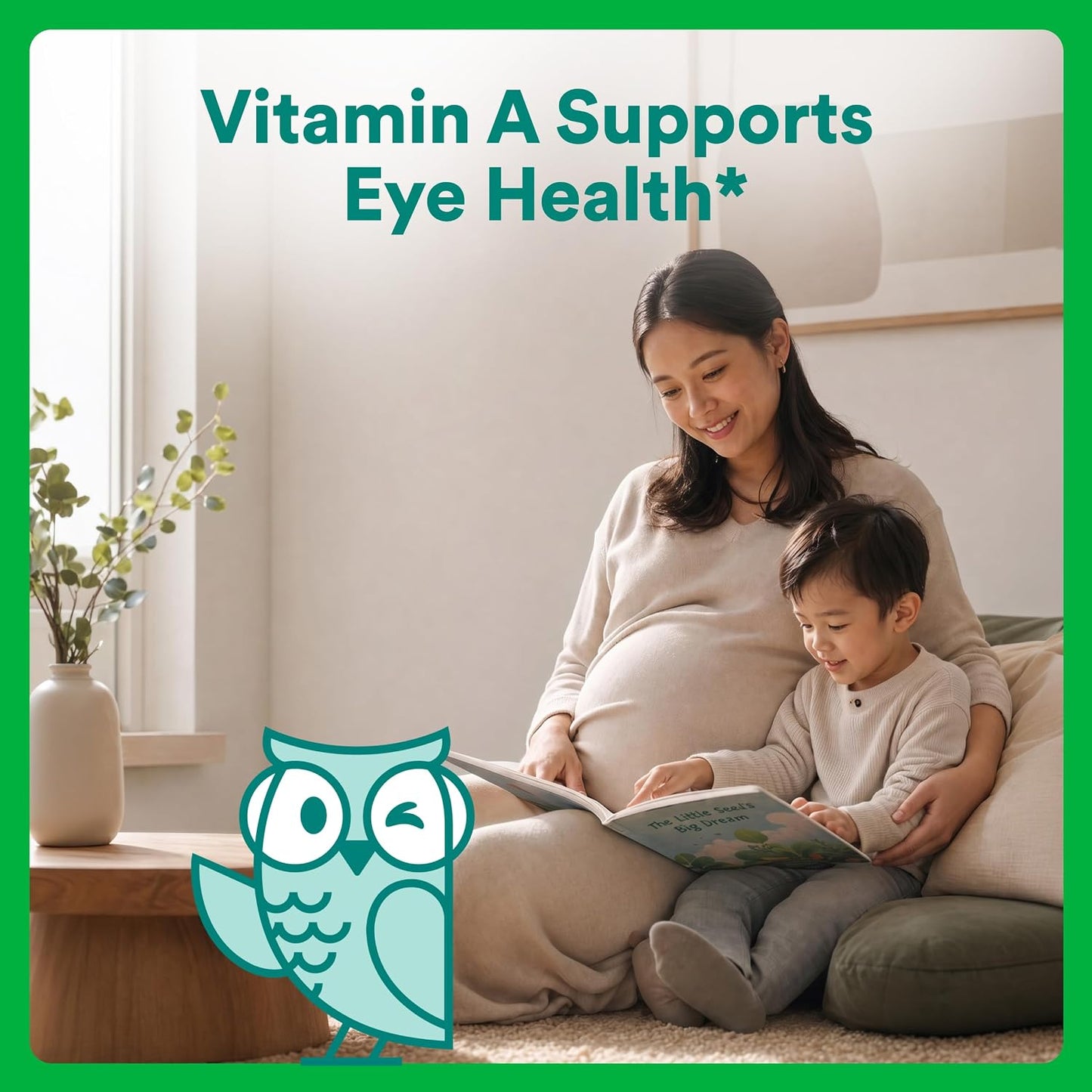 SmartyPants Organic Prenatal Vitamins for Women, Multivitamin Gummies: Biotin, Methylfolate, Omega 3 (ALA), Vitamin D3, C, Vitamin B12, B6, A, K2 & Zinc, Choline, Vegetarian, 120 Count (30 Day Supply) - görsel 5
