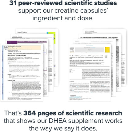 LEGION DHEA 50mg Supplement – Hormone Support & Wellness, Vitality Support, Non-GM, Soya-Free, Gluten-free (120 Capsules)