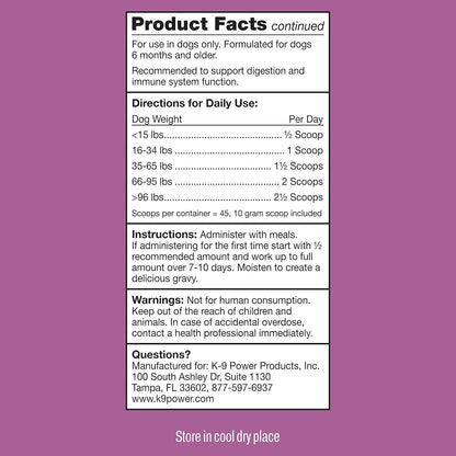 Digest Forte – Advanced Digestive & Immune Support for Dogs – Probiotic, Prebiotic, Postbiotic Blend with Salmon Oil, Ginger, Kelp, Pomegranate, L-Glutamine – Gas, Stool, Eye & Gut Relief
