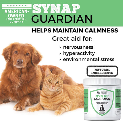 Synap Guardian - Nervous System Support & Calming Care for Dogs (100g)