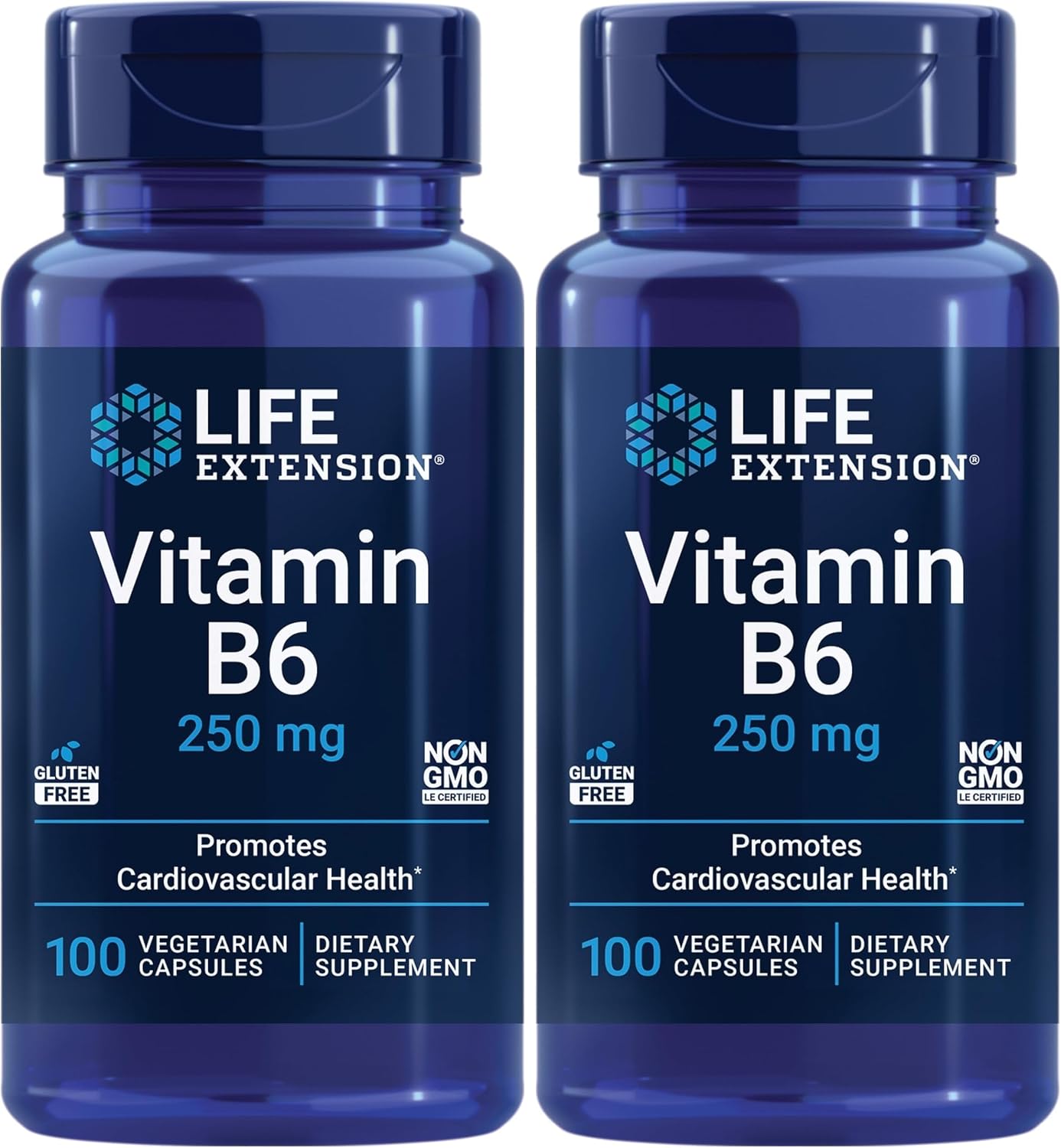 Life Extension Vitamin B6, 100 mg, High Potency - görsel 8