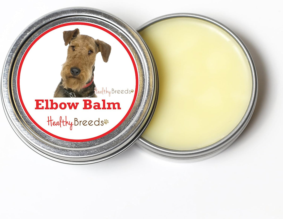 Healthy Breeds Airedale Terrier Dog Elbow Balm, 2 oz - görsel 1