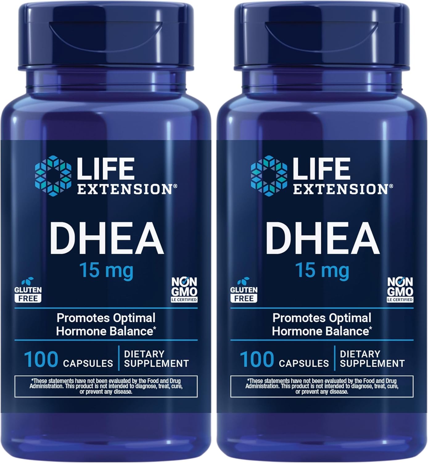 Life Extension DHEA 15 mg – Hormone Balance Support, 100 Capsules - görsel 10