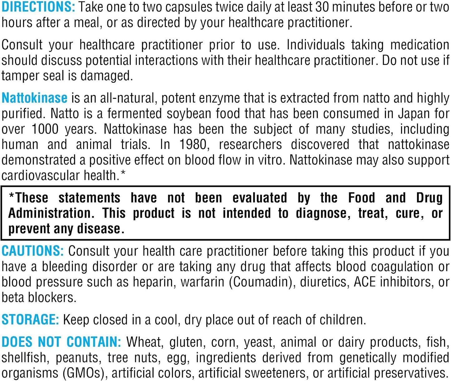 XYMOGEN Nattokinase - Vegan Enzyme Supplement for Circulatory Wellness - 100 mg - 120 Capsules - görsel 6
