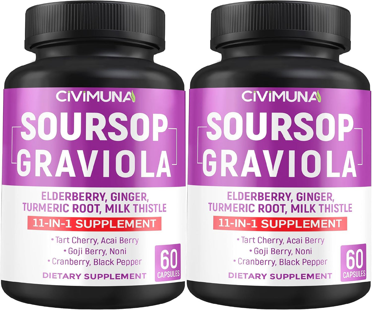 CIVIMUNA Wormwood Capsules with Wormwood, Black Walnut Leaves, Quassia and More - 120 Capsules (Pack of 2) - görsel 1