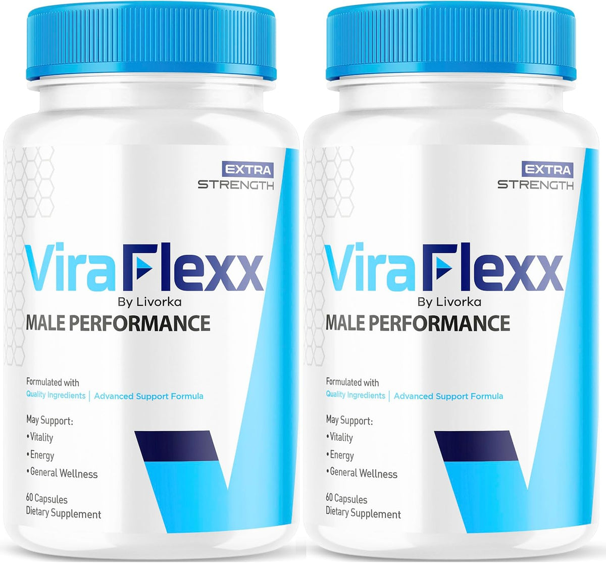 ViraFlexx Pro Capsules for Men (2-Pack) - 120 Capsules - görsel 1