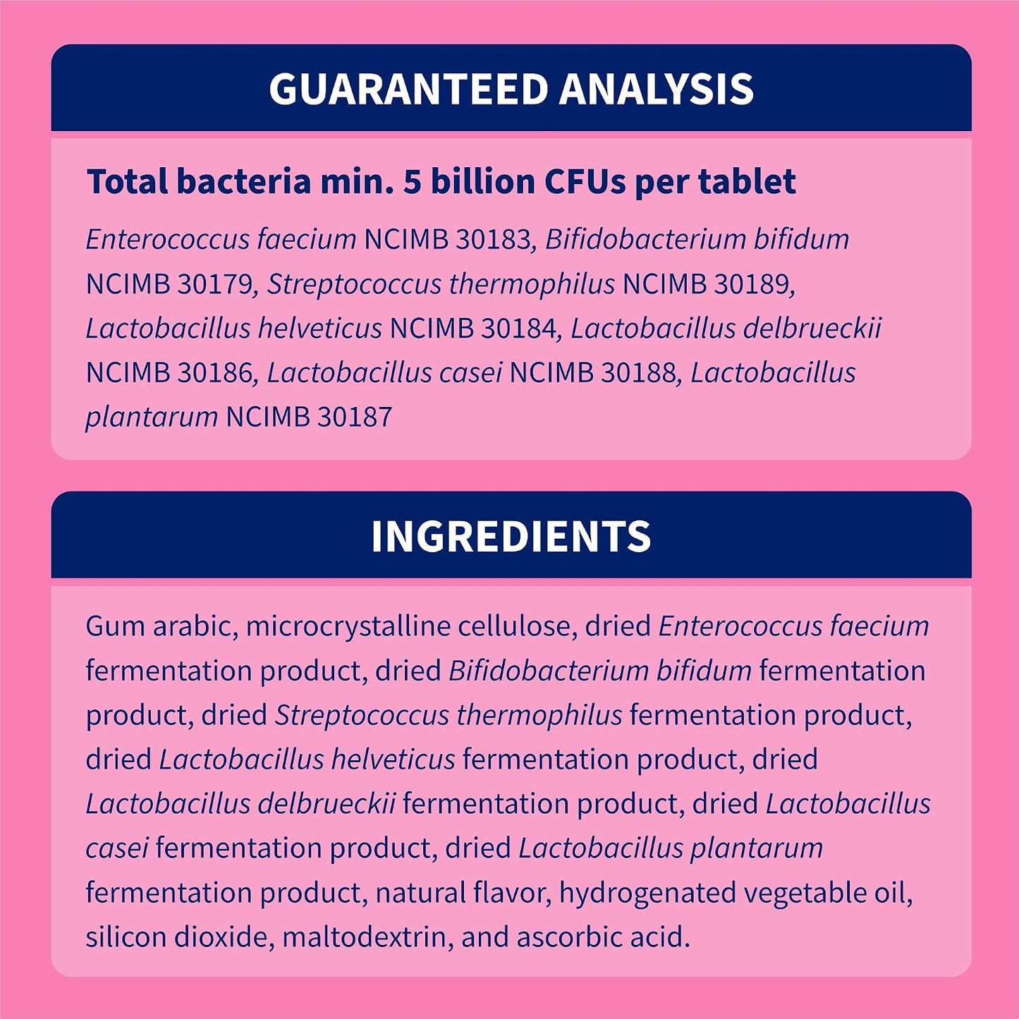 Nutramax Proviable Probiotics for Dogs - Daily Digestive Health Supplement with Prebiotics, 60 Chewable Tablets - görsel 7