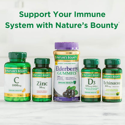 Nature's Bounty Vitamin C with Rose Hips, 500 mg, 270 Tablets