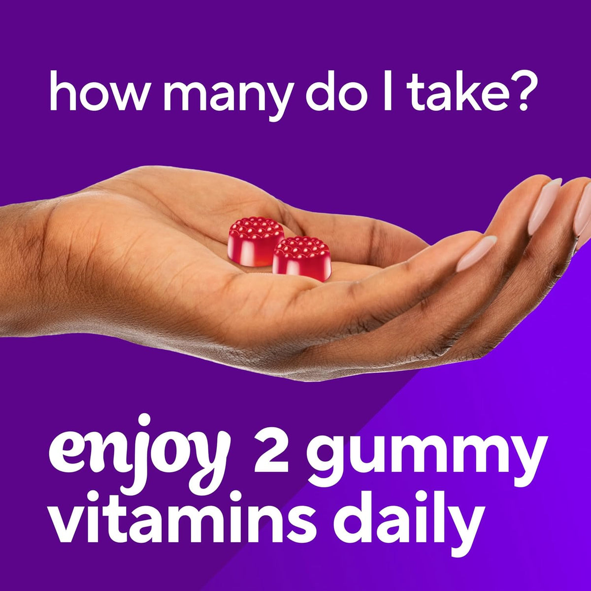 Vitafusion Vitamin B12 1000 mcg Gummies – Raspberry Flavour – 140 Count - görsel 8