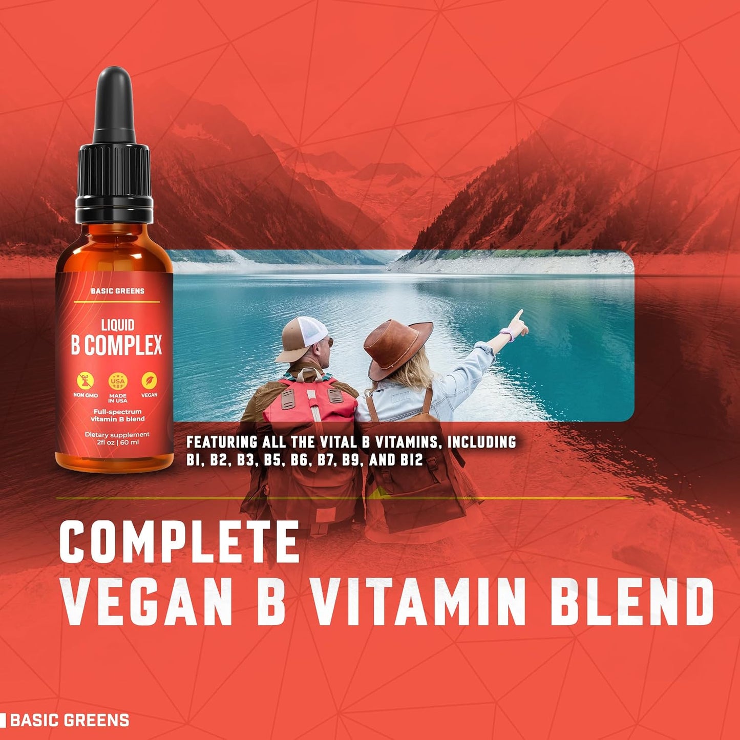 Vitamin B Complex Liquid Drops – Extra Strength Sublingual Formula, Vegan - görsel 7