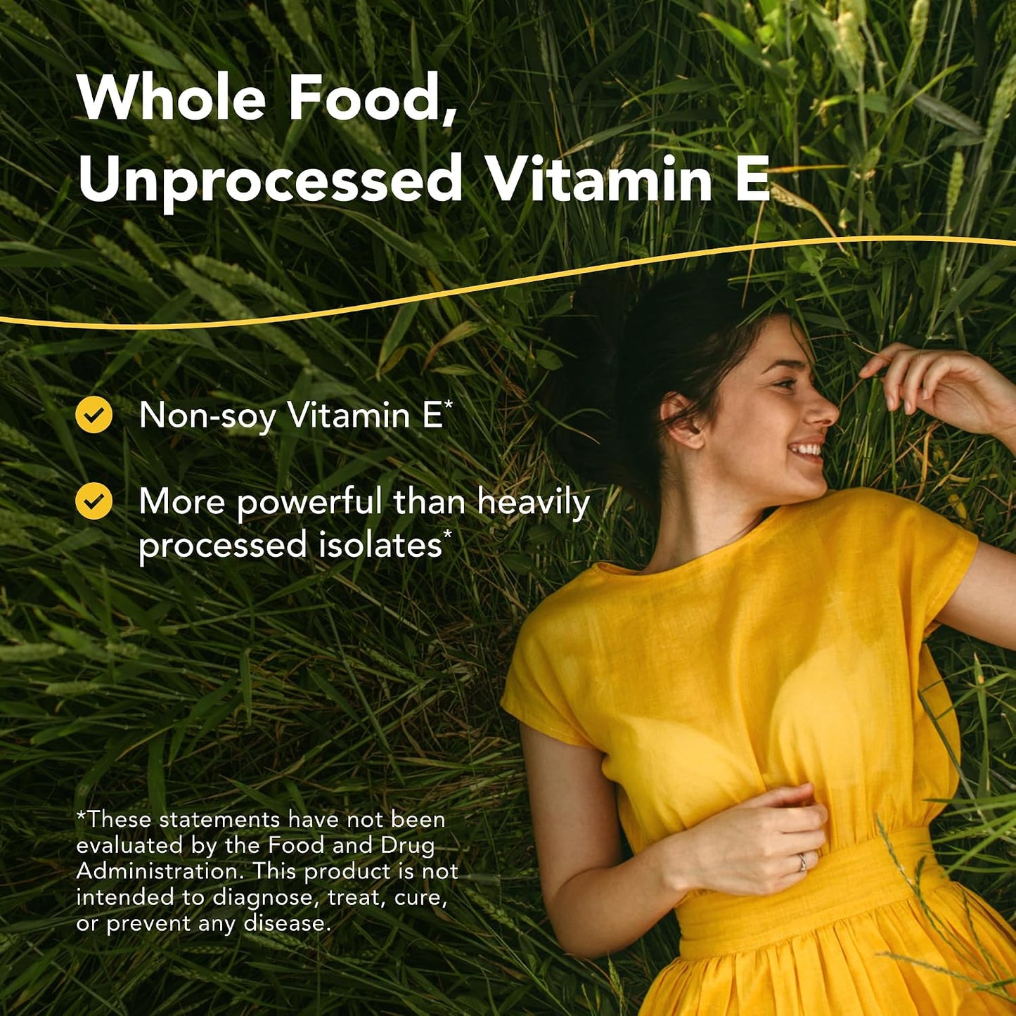 NORTH AMERICAN HERB & SPICE Purely-E - 60 Capsules - Whole Food Vitamin E Complex - görsel 2