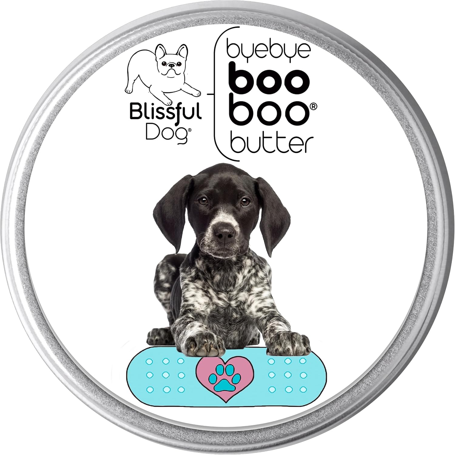 The Blissful Dog German Shorthaired Pointer Booboo Butter - 56 g Tin - görsel 1