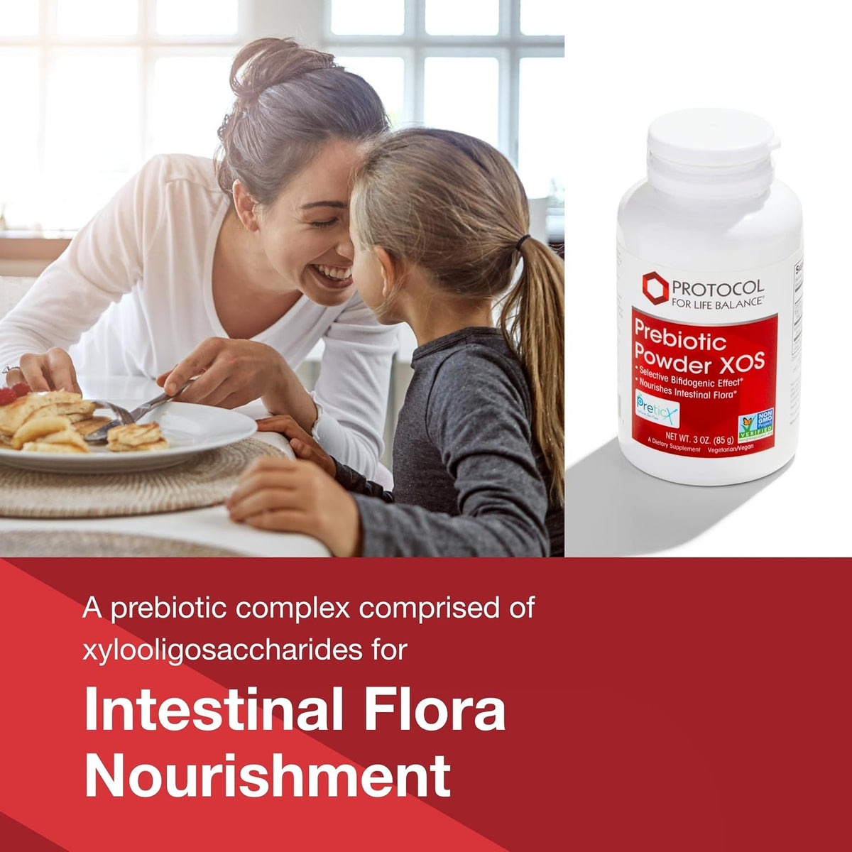 Protocol for Life Balance Prebiotic Powder XOS - 1.55g per Serving - Gut Health Support - Kosher & Non-GM - 3 oz - görsel 3